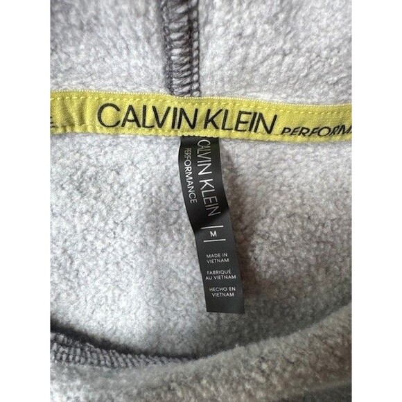 Womens Calvin Klein Performance Sweatshirt Shirt MED Cowl Neck Fleece Lined EUC - Picture 5 of 9